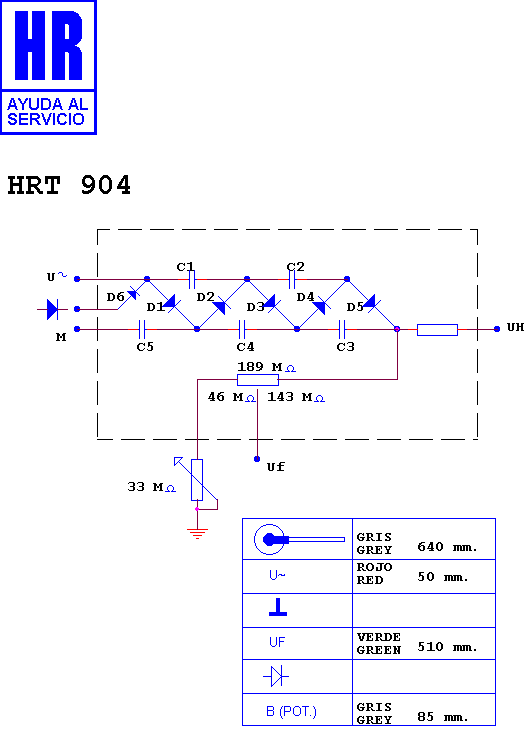 Schematic diagram for HRT 904