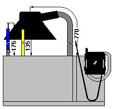 Schematic diagram for HRT 244 BP